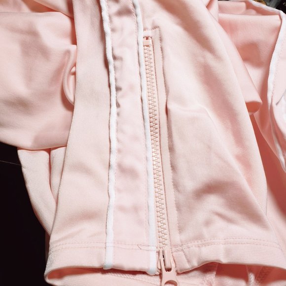 Champion Pink White Striped Retro Track Pants - Picture 6 of 8